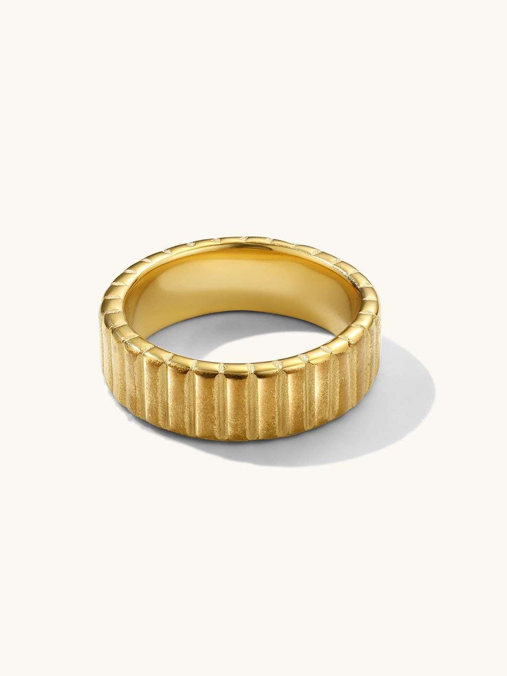 Dorose-Charlotte Bold Ring Gold-RG-GD256+RG-GD257-a