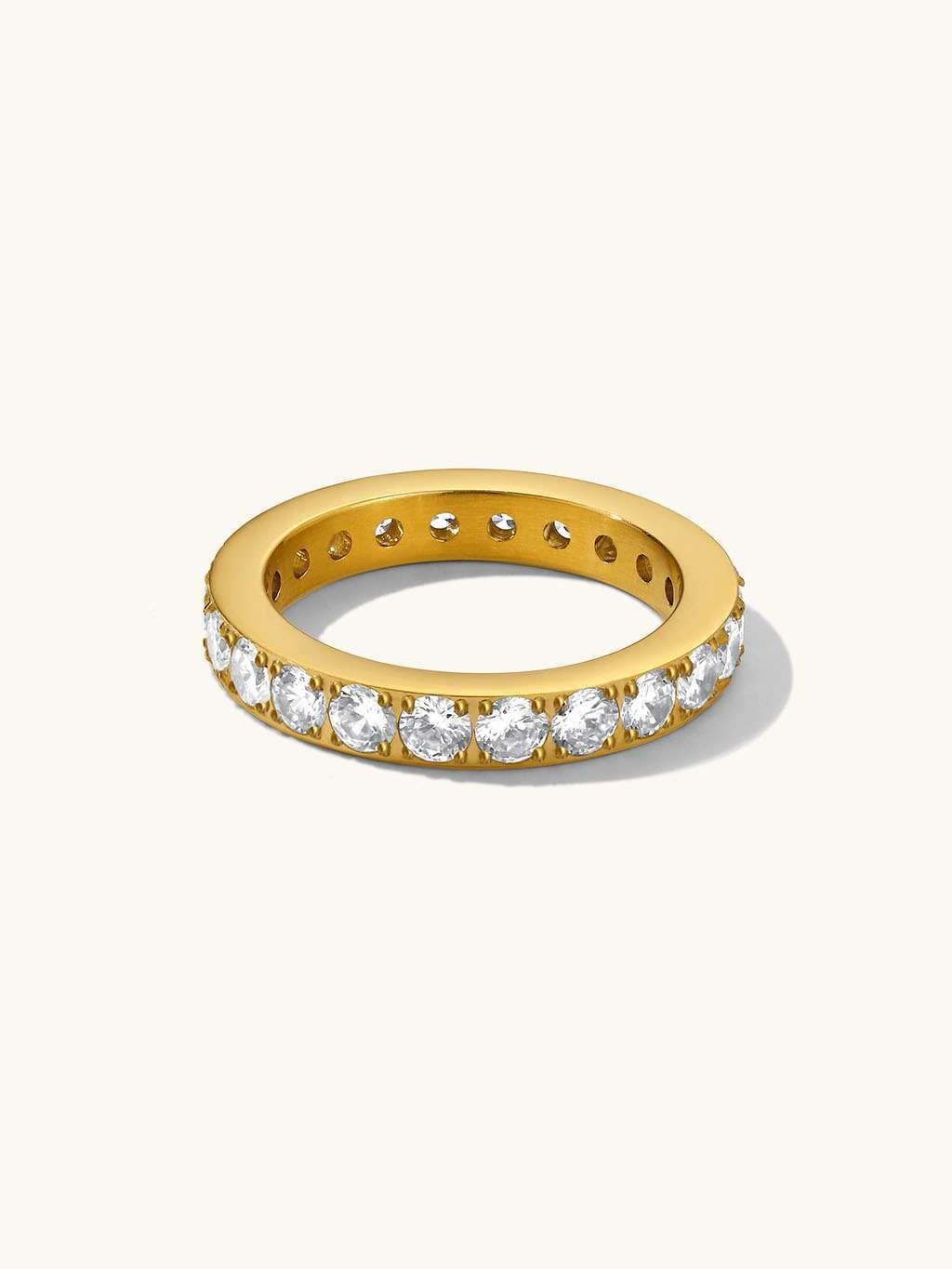 Dorose-Multi-Zirkonia Ring Gold-RG-GD262+RG-GD263-a