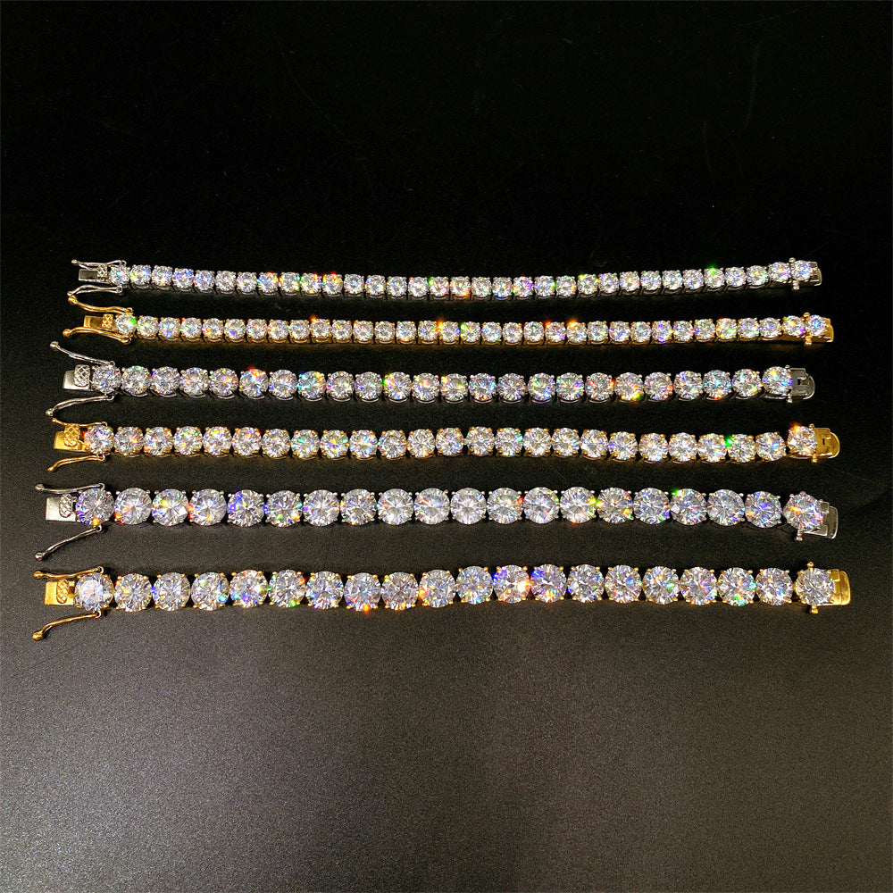 10MM ROUND TENNIS BRACELET